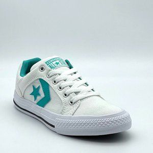 Converse Cons El Distrito Ox Low Top White Kid Shoes